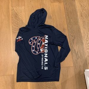 Washington Nationals strength training shirt